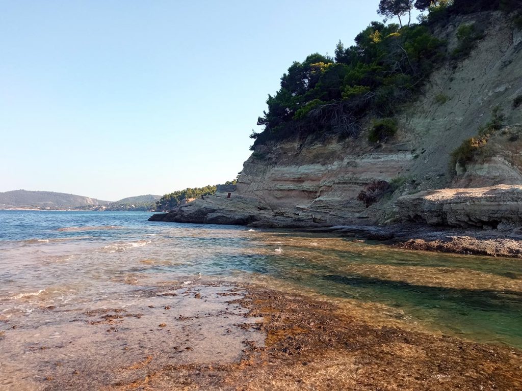 Evia pełna dzikich plaż i zieleni
